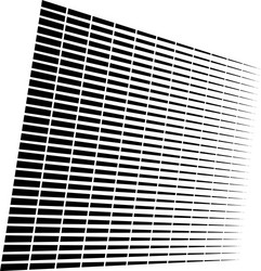 3d segmented dashed lines geometric pattern vector image