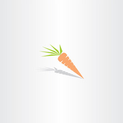 carrot icon logo vector