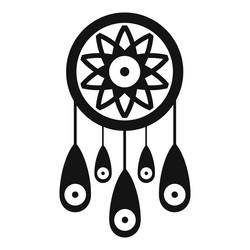 Dreamcatcher icon simple vector. Dream catcher 15205240 Vector Art