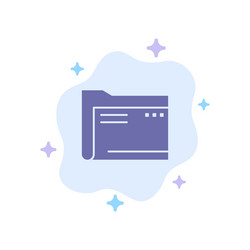 folder archive computer document empty file vector image