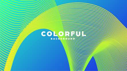 modern minimal colorful abstract background lines vector image