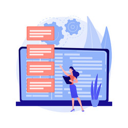 Software Requirements Documentation vector image
