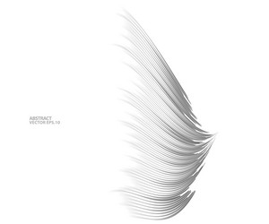 Dynamic Speed Lines - Particle Effect vector image