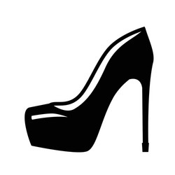 Elegant Women’s Shoe Vector Image