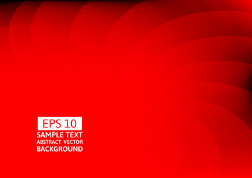 red wave and curve abstract background vector image