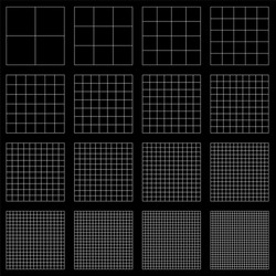 squares grid mesh graph plotting paper pattern vector image