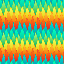 seamless pattern with scale tiling texture vector image