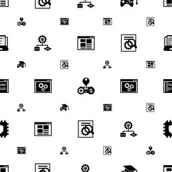 code icons pattern seamless included editable vector image