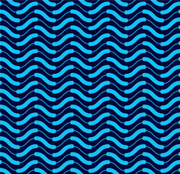 wavy technical lines seamless pattern abstract vector image
