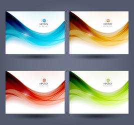 Abstract color template background vector