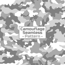 Camouflage grey Royalty Free Vector Image - VectorStock