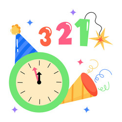 2024 countdown Royalty Free Vector Image - VectorStock