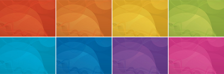 background template with abstract patterns vector image