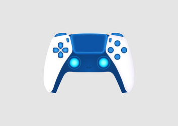game controller or joystick for console vector image