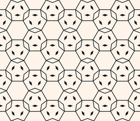 hexagonal grid lattice net seamless pattern vector