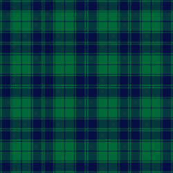 blue green tartan plaid pattern fabric swatch vector