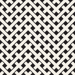 weave seamless pattern stylish repeating texture vector image