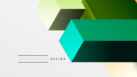 abstract geometric shapes overlap creating vector image