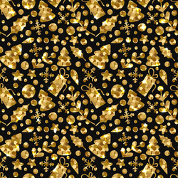 christmas seamless pattern vector