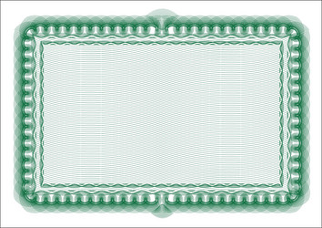 secure background - blank certificate vector