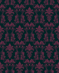 Damask seamless pattern element floral vector