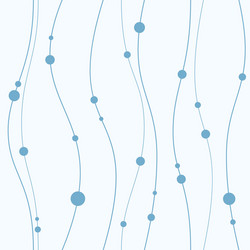abstract seamless pattern of smooth lines vector image