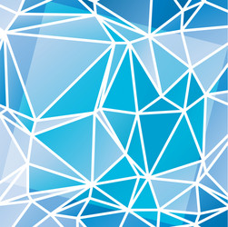 abstract triangular mosaic pattern vector image