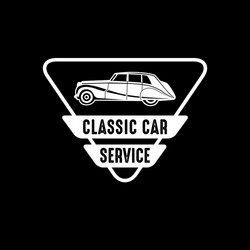 car badge and logo good for print Vector Image