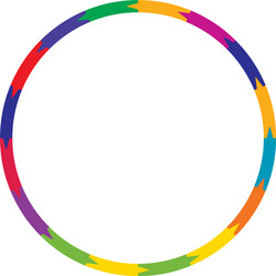 segmented circles from 2 to 20 parts circular vector image