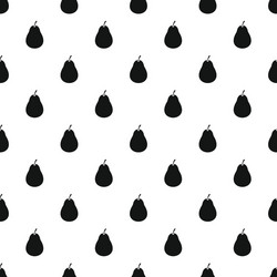pear pattern simple style vector image
