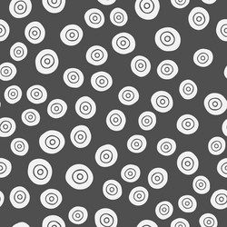 seamless pattern with hand drawn abstract vector image