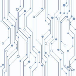 Abstract Circuit Pattern vector image
