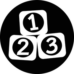 123 Blocks Icon Vector Images (70)