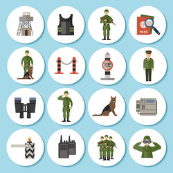 Border guard banner Royalty Free Vector Image - VectorStock