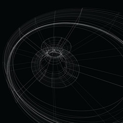 geometric dark technology and engineering backdrop vector image