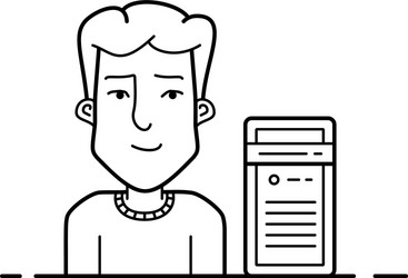 server hosting support vector image