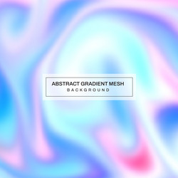 Abstract blurred gradient mesh background Vector Image