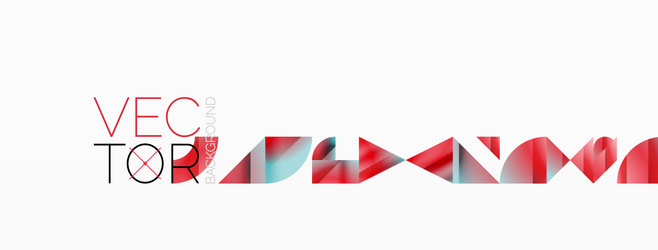 assorted geometric shapes unite in a minimalistic vector image