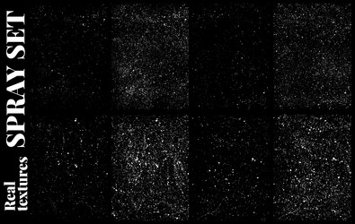 collection of textures splashes a4 format real vector image