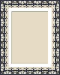 vintage border frame vector