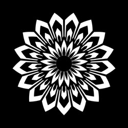 circle design element vector image