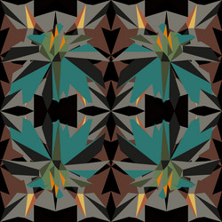 seamless pattern geometric background abstract vector image