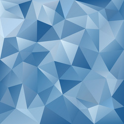 Ice Blue Triangular Pattern vector image
