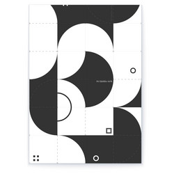 tech minimalism minimalistic data design vector image
