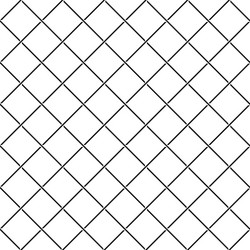 Diagonal Net Pattern - Navy & White vector image
