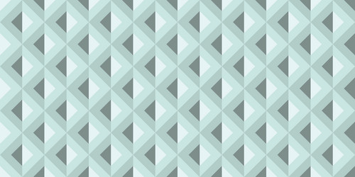 geometric abstract green pattern background vector image