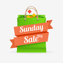 Sale bag labels concept vector