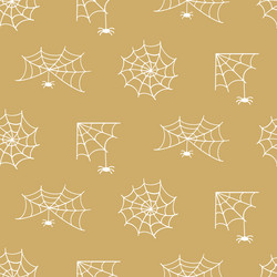 spider web halloween trap cobweb seamless pattern vector image
