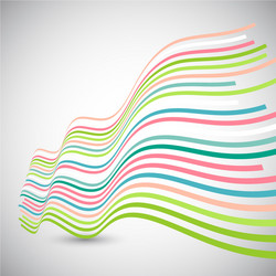Dynamic Wave Pattern Background vector image