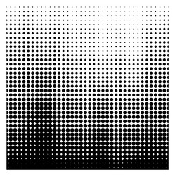 Fading Dot Halftone Gradient vector image
